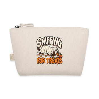 Sniffing for Treats Halloween Pup - Bio-Täschchen - Natur - Vorne