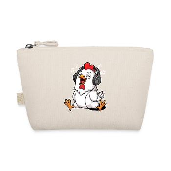 Huhn Musik - Bio-Täschchen - Natur - Vorne