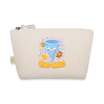  Zwei Nado 2. Geburtstag Kawaii Tornado Niedlicher - Bio-Täschchen - Natur - Vorne