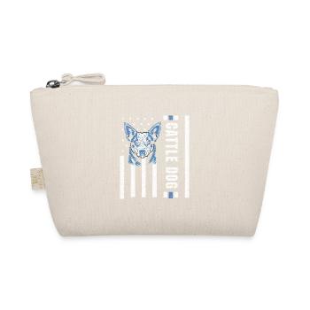 Australian Cattle Dog - Speckled Menace Loyal Hear - Bio-Täschchen - Natur - Vorne