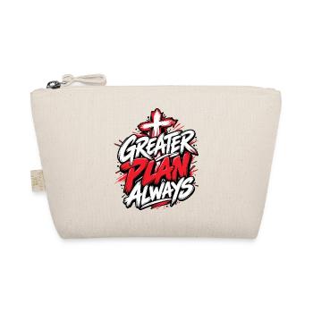 Greater Plan Always Cross Design - Bio-Täschchen - Natur - Vorne
