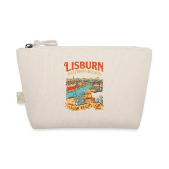 City Vintage Lisburn Northern Ireland Lagan Valley - Bio-Täschchen - Natur - Vorne