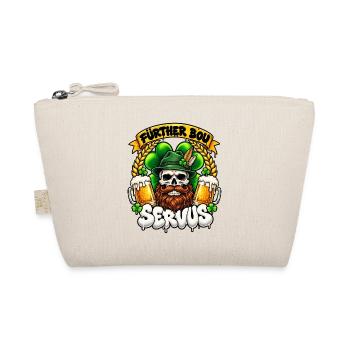 Fürther Bou Servus Totenkopf & Bier - Bio-Täschchen - Natur - Vorne