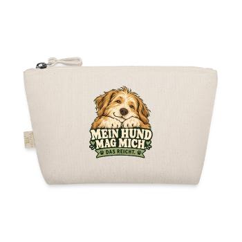 Mein Hund Mag Mich – Das Reicht - Bio-Täschchen - Natur - Vorne