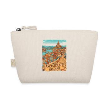 Lancaster City England Vintage Art Novelty - Bio-Täschchen - Natur - Vorne