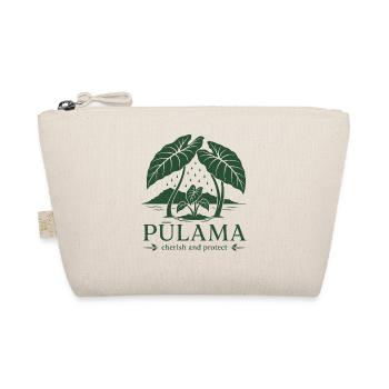 Pūlama schätzen und schützen - Bio-Täschchen - Natur - Vorne
