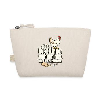 Hühnerhalter Hühnerhaltung Hühner Spruch - Bio-Täschchen - Natur - Vorne