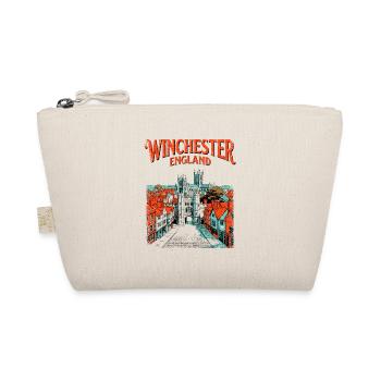 Retro Winchester England Historic Cityscape - Bio-Täschchen - Natur - Vorne