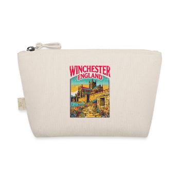 City Retro Winchester England Historic Landmark - Bio-Täschchen - Natur - Vorne