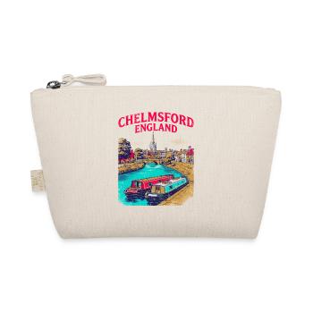 Vintage Chelmsford England Cityscape Travel Poster - Bio-Täschchen - Natur - Vorne