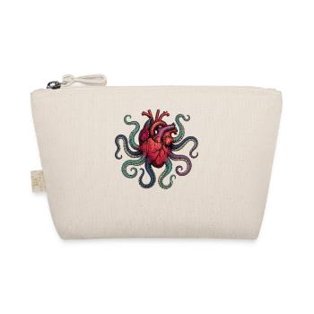 Anatomical Heart Octopus - Bio-Täschchen - Natur - Vorne