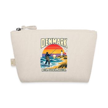 Dänemark Küstenangler Sonnenuntergang - Bio-Täschchen - Natur - Vorne