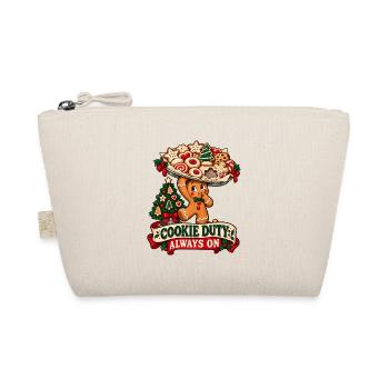 Cookie Duty – Lustiges Weihnachts T-Shirt - Bio-Täschchen - Natur - Vorne