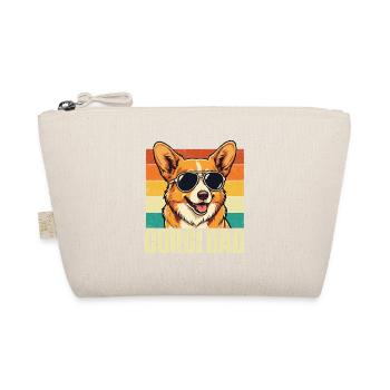 Corgi-Vater – Walisischer Corgi-Hundeliebhaber Corgi-Vater - Bio-Täschchen - Natur - Vorne