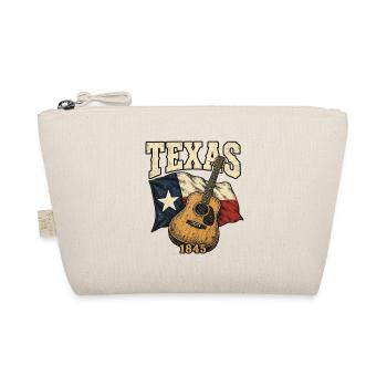Texas Musik 1845 Gitarre - Bio-Täschchen - Natur - Vorne