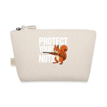 Protect Your Nuts - Bio-Täschchen - Natur - Vorne