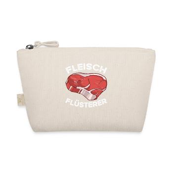 Fleisch Flüsterer - Bio-Täschchen - Natur - Vorne