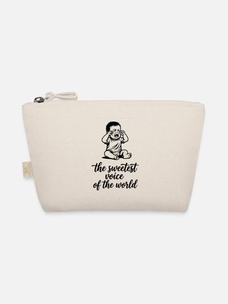 The sweetest Voice of The World Baby Singen Chor - Bio-Täschchen - Natur