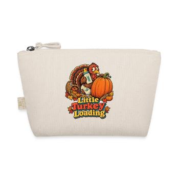 Thanksgiving-Truthahn Little Turkey Loading Baby - Bio-Täschchen - Natur - Vorne