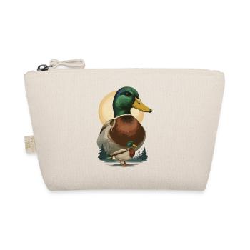 Duo Ente im Abendlicht - Bio-Täschchen - Natur - Vorne