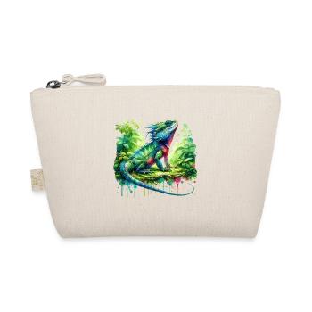 Chinesische Wasseragame Geschenk - Bio-Täschchen - Natur - Vorne