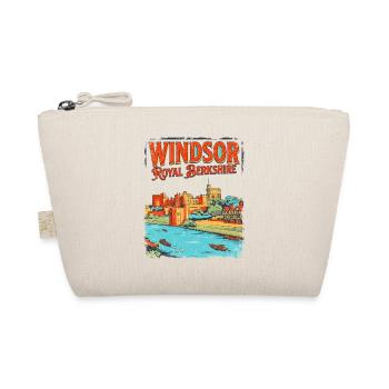Retro Windsor Royal Berkshire Cityscape View - Bio-Täschchen - Natur - Vorne