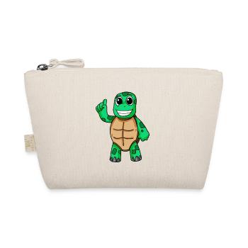 Schildkröte Motiv - Bio-Täschchen - Natur - Vorne