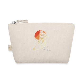 Vintage Golfer Opa - Bio-Täschchen - Natur - Vorne