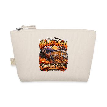 Halloween Camping Crew Motiv - Bio-Täschchen - Natur - Vorne