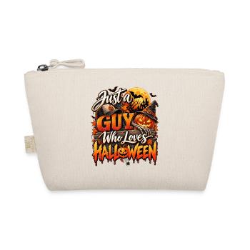 Just a Guy Who Loves Halloween - Bio-Täschchen - Natur - Vorne