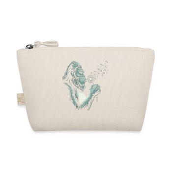 Bigfoot bläst Löwenzahn Vintage - Bio-Täschchen - Natur - Vorne