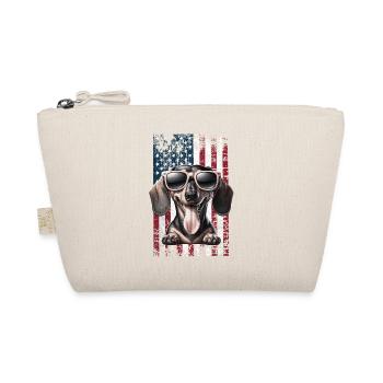 Dachshund US Dackel - Bio-Täschchen - Natur - Vorne