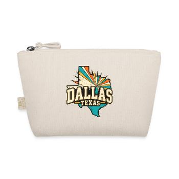 Texas Dallas Retro  - Bio-Täschchen - Natur - Vorne