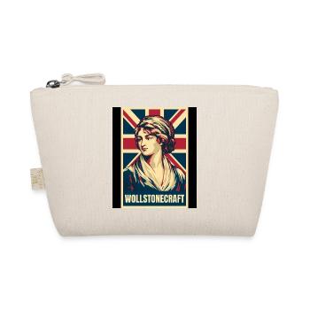 Mary Wollstonecraft UK Pop Art - Bio-Täschchen - Natur - Vorne