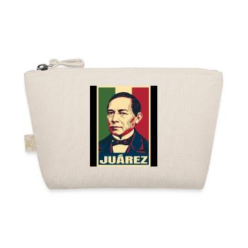 Benito Juárez Mexiko Pop Art - Bio-Täschchen - Natur - Vorne