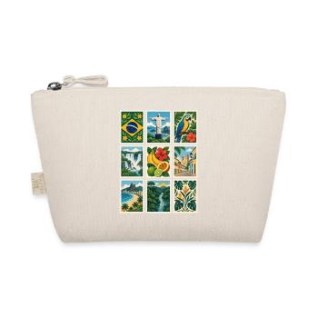 Brasilien Briefmarken - Bio-Täschchen - Natur - Vorne