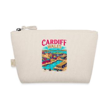 Cardiff Wales City Centre Bay Travel - Bio-Täschchen - Natur - Vorne