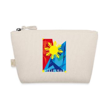 Philippinen Sonnenflagge Filipino Pride - Bio-Täschchen - Natur - Vorne