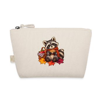 Herbst-Waschbär-Picknick - Bio-Täschchen - Natur - Vorne