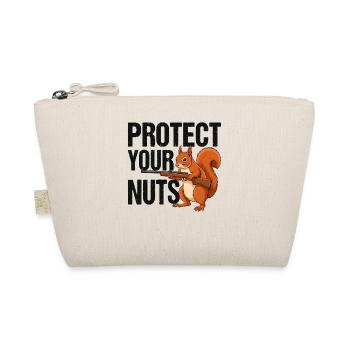 Protect Your Nuts - Bio-Täschchen - Natur - Vorne
