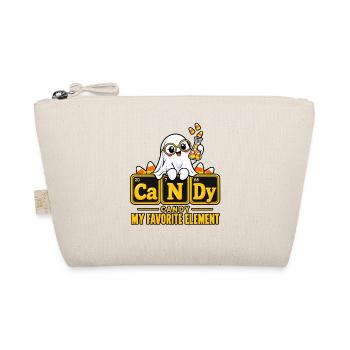 Geister Candy Elemente Design - Bio-Täschchen - Natur - Vorne