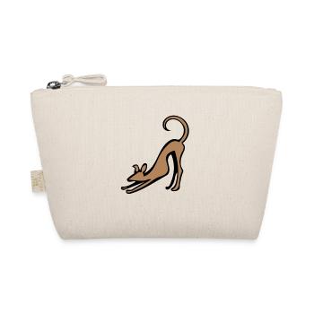 Katzenstrecken-Silhouette - Bio-Täschchen - Natur - Vorne