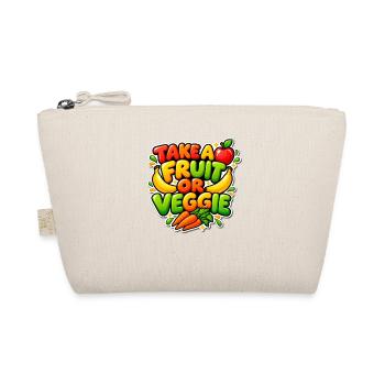 Take A Fruit Or Veggie Colorful Healthy Eating  - Bio-Täschchen - Natur - Vorne