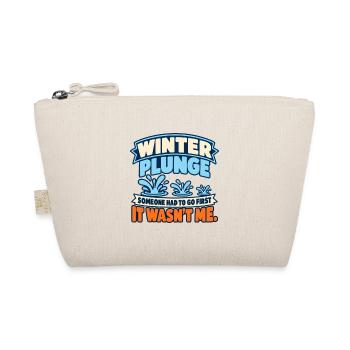 Winter Sprung Kaltwasser-challenge Schwimmfinisher - Bio-Täschchen - Natur - Vorne