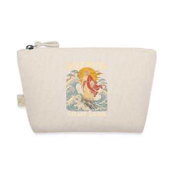 Deep Water Steady Savior Christian Faith Jesus - Bio-Täschchen - Natur - Vorne