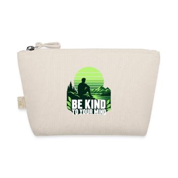 Be Kind To Your Mind – Mentale Gesundheit - Bio-Täschchen - Natur - Vorne