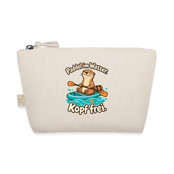 Paddeln Kajak Kanu SUP Paddler Wassersport - Bio-Täschchen - Natur - Vorne