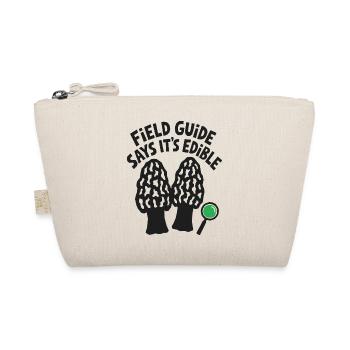 Pilzsammler – Field Guide Says It's Edible - Bio-Täschchen - Natur - Vorne