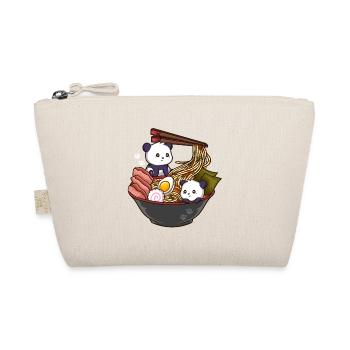 Ramen Panda - Bio-Täschchen - Natur - Vorne