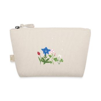 Blumen botanisch Pflanzen Zeichnung Gartenfreunde - Bio-Täschchen - Natur - Vorne